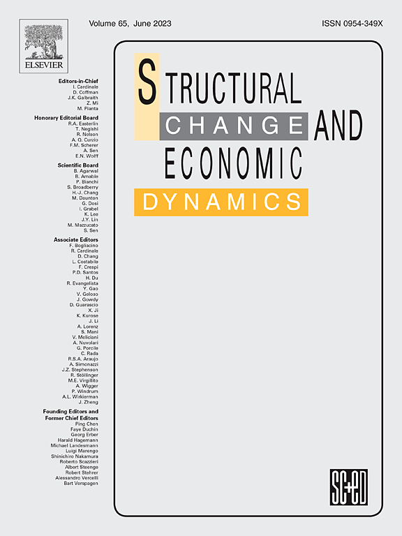 Go to journal home page - Structural Change and Economic Dynamics